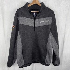 G-III Sports NBA  1/4 Zip Pullover Cleveland Cavaliers Embroidered Medium